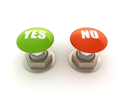 Webinar Yes and No