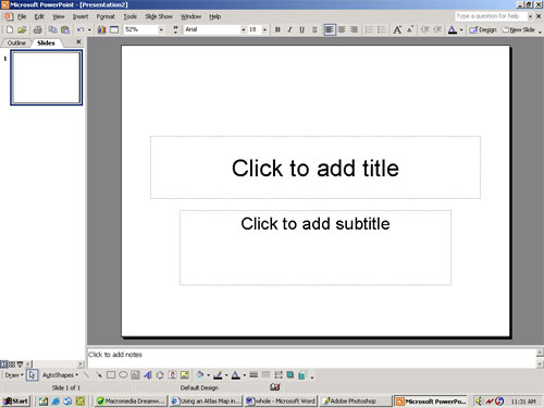 PowerPoint presentation